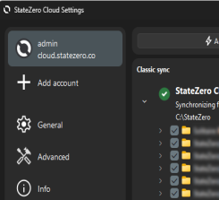 StateZero Cloud Desktop